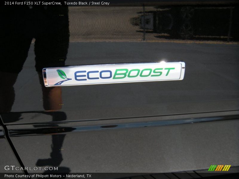 Tuxedo Black / Steel Grey 2014 Ford F150 XLT SuperCrew
