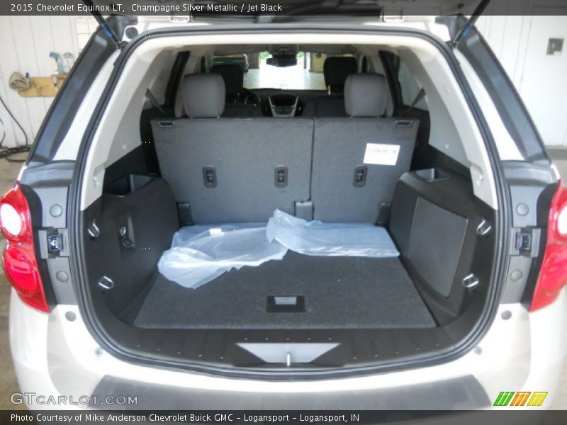 Champagne Silver Metallic / Jet Black 2015 Chevrolet Equinox LT