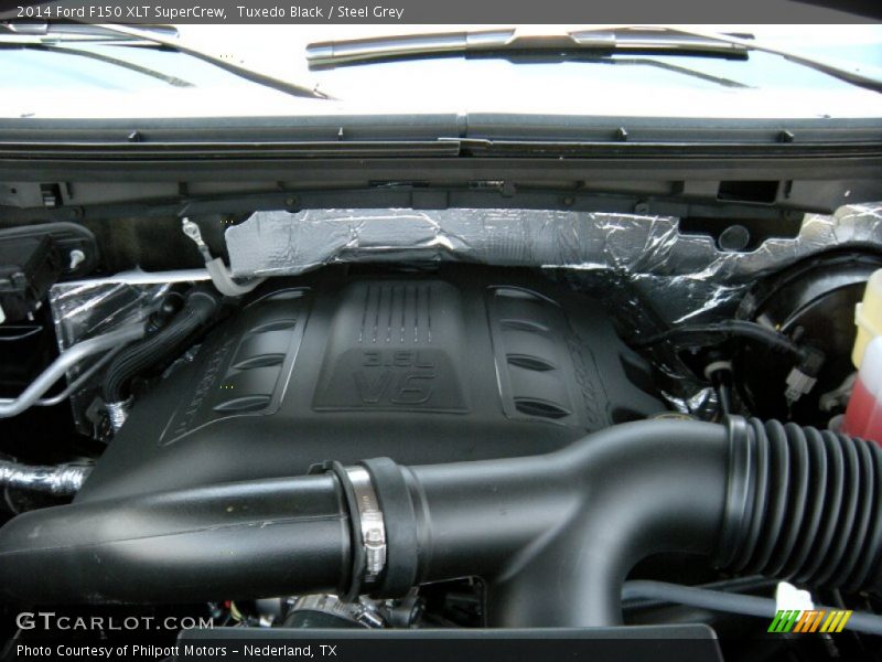 Tuxedo Black / Steel Grey 2014 Ford F150 XLT SuperCrew