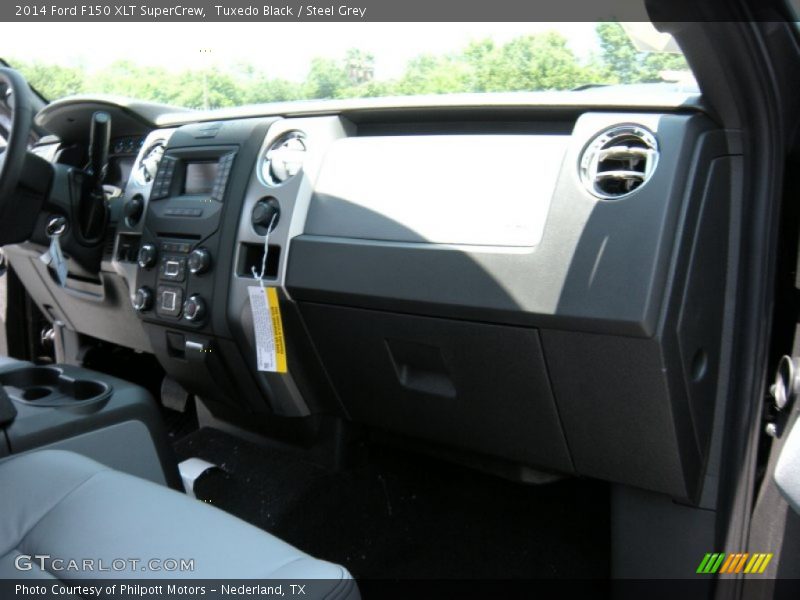 Tuxedo Black / Steel Grey 2014 Ford F150 XLT SuperCrew