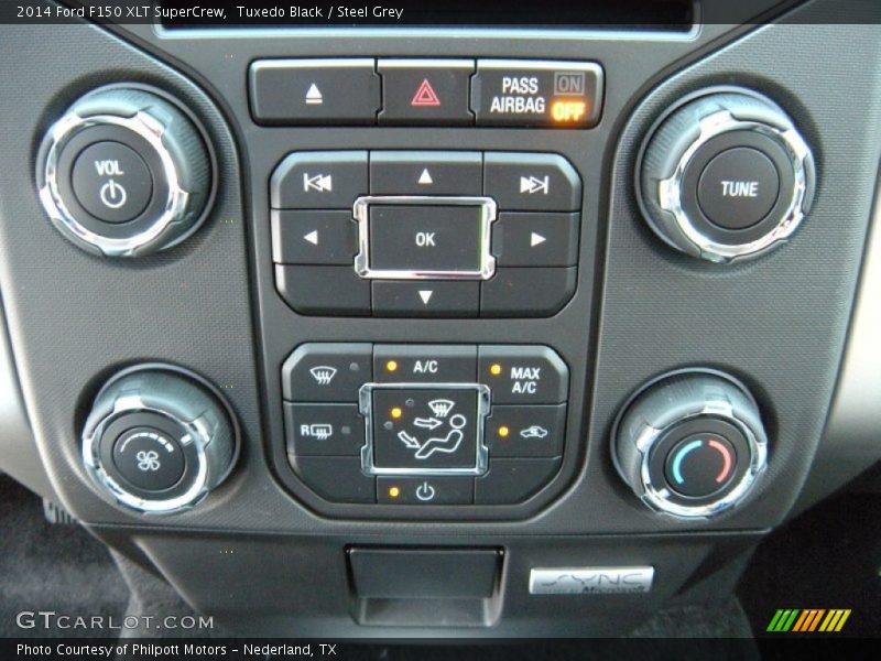 Tuxedo Black / Steel Grey 2014 Ford F150 XLT SuperCrew