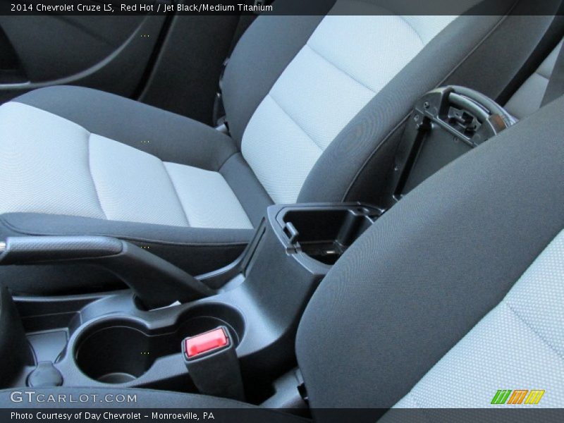 Red Hot / Jet Black/Medium Titanium 2014 Chevrolet Cruze LS