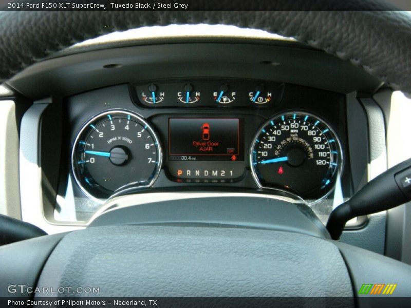 Tuxedo Black / Steel Grey 2014 Ford F150 XLT SuperCrew