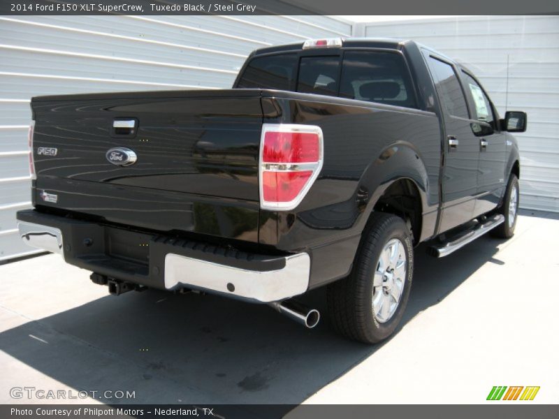 Tuxedo Black / Steel Grey 2014 Ford F150 XLT SuperCrew