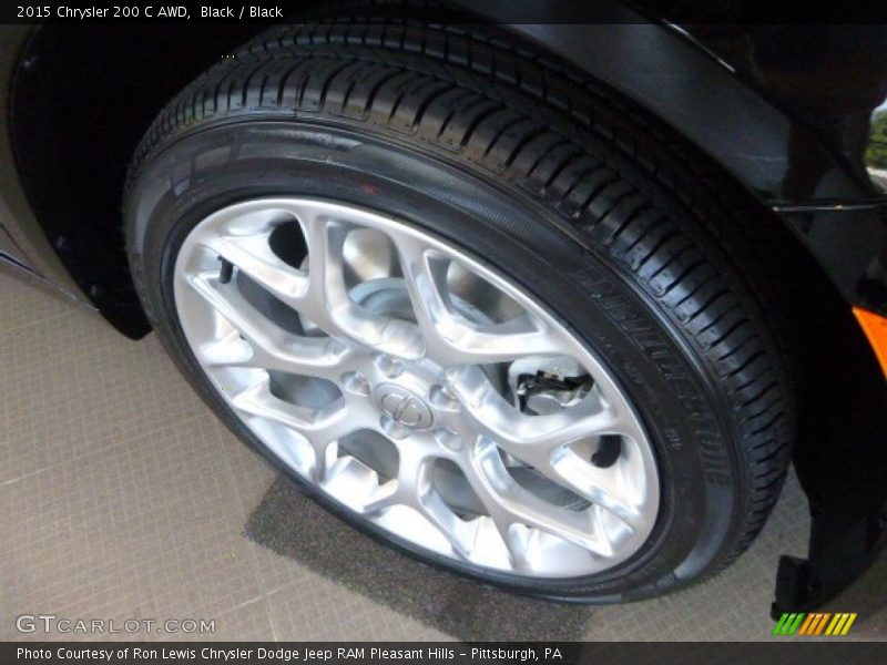 Black / Black 2015 Chrysler 200 C AWD