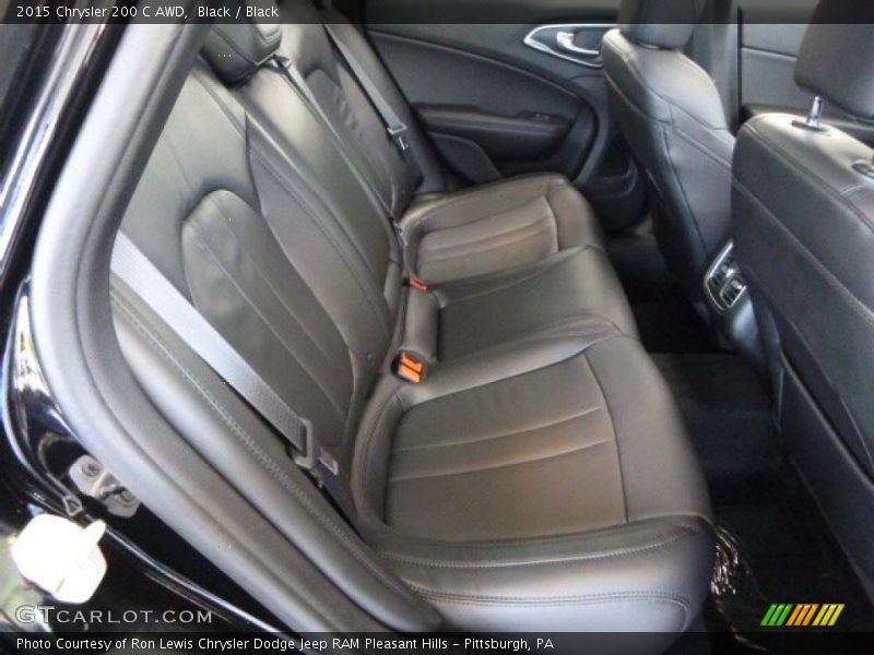 Black / Black 2015 Chrysler 200 C AWD