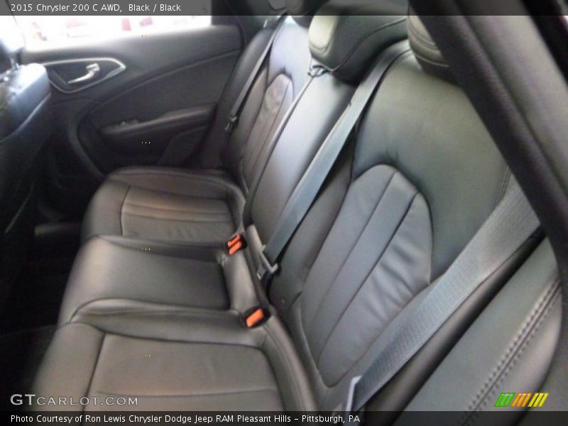 Black / Black 2015 Chrysler 200 C AWD