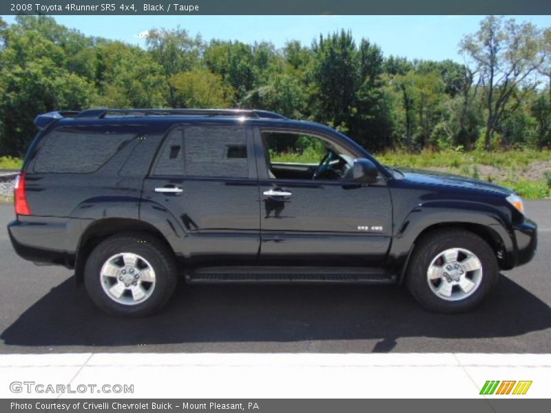 Black / Taupe 2008 Toyota 4Runner SR5 4x4