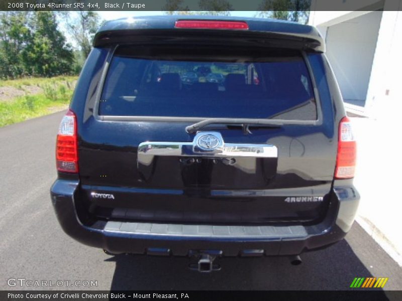 Black / Taupe 2008 Toyota 4Runner SR5 4x4
