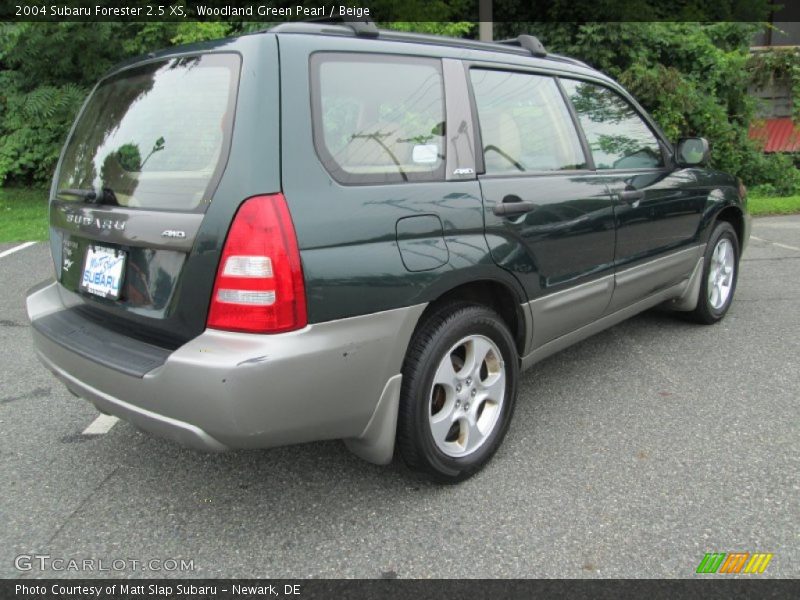 Woodland Green Pearl / Beige 2004 Subaru Forester 2.5 XS