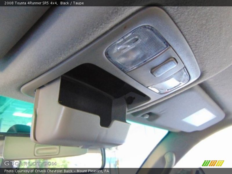 Black / Taupe 2008 Toyota 4Runner SR5 4x4