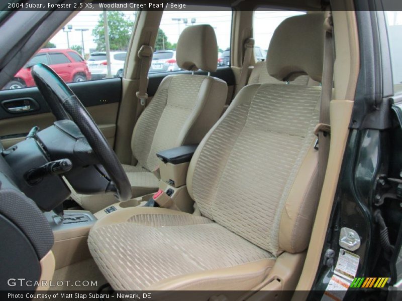 Front Seat of 2004 Forester 2.5 XS