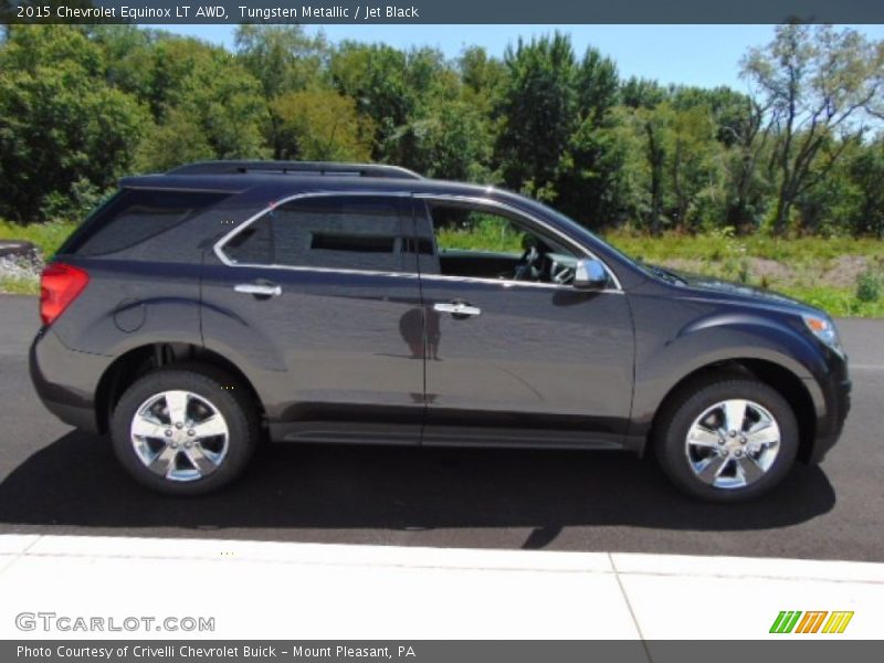 Tungsten Metallic / Jet Black 2015 Chevrolet Equinox LT AWD
