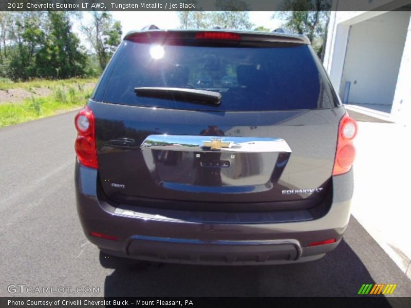 Tungsten Metallic / Jet Black 2015 Chevrolet Equinox LT AWD
