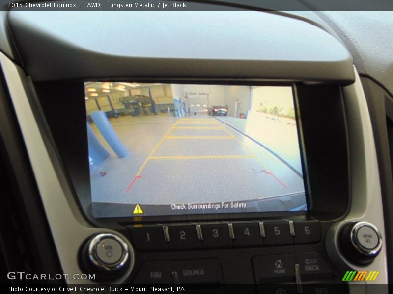 Tungsten Metallic / Jet Black 2015 Chevrolet Equinox LT AWD
