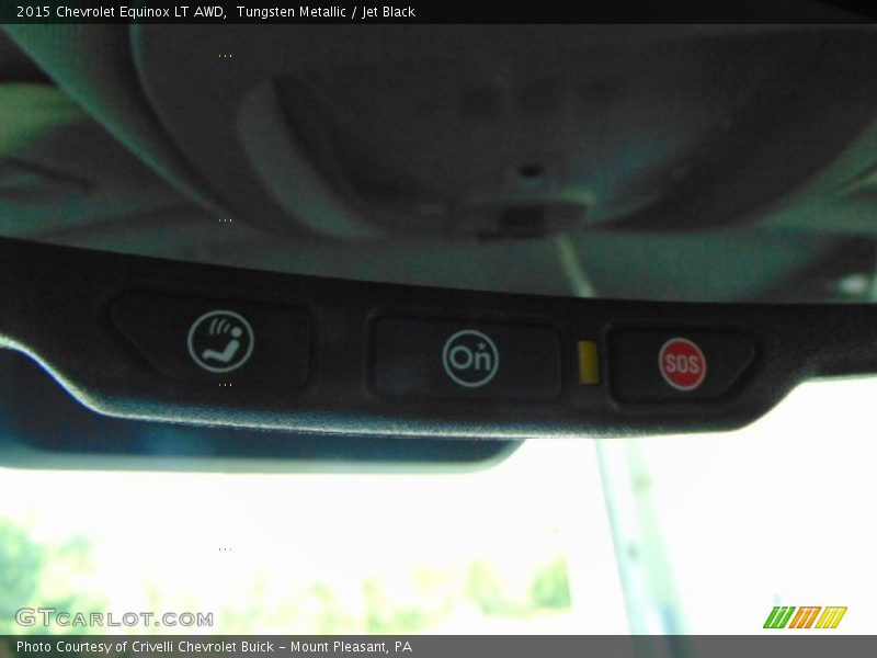 Tungsten Metallic / Jet Black 2015 Chevrolet Equinox LT AWD