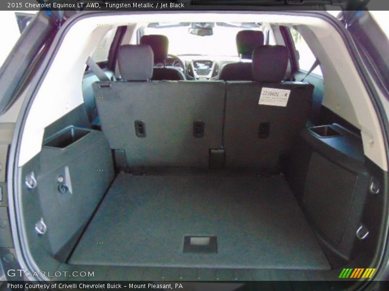 Tungsten Metallic / Jet Black 2015 Chevrolet Equinox LT AWD