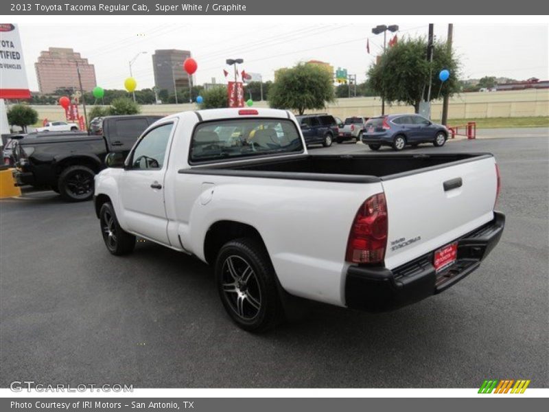 Super White / Graphite 2013 Toyota Tacoma Regular Cab