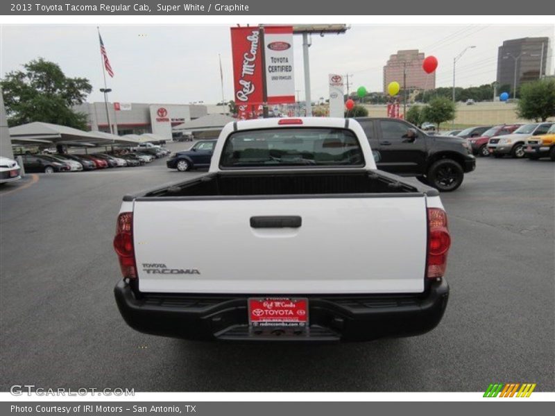 Super White / Graphite 2013 Toyota Tacoma Regular Cab