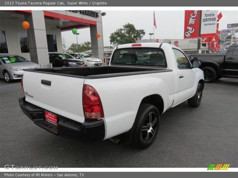 Super White / Graphite 2013 Toyota Tacoma Regular Cab