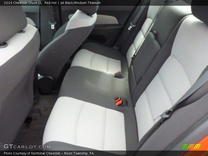 Red Hot / Jet Black/Medium Titanium 2014 Chevrolet Cruze LS