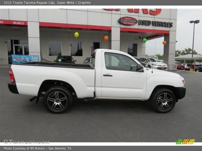 Super White / Graphite 2013 Toyota Tacoma Regular Cab