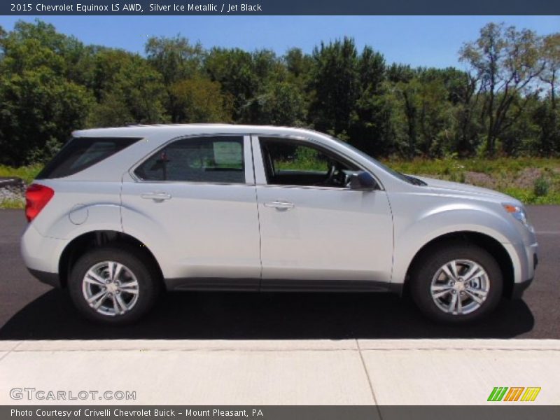  2015 Equinox LS AWD Silver Ice Metallic