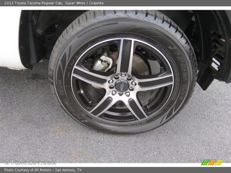 Super White / Graphite 2013 Toyota Tacoma Regular Cab