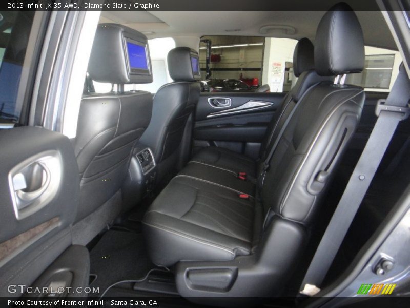 Diamond Slate / Graphite 2013 Infiniti JX 35 AWD