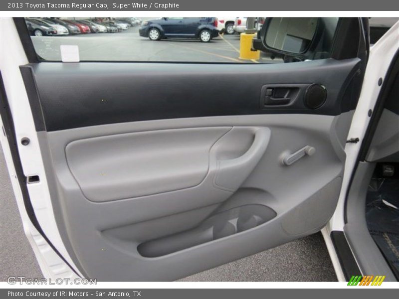 Super White / Graphite 2013 Toyota Tacoma Regular Cab