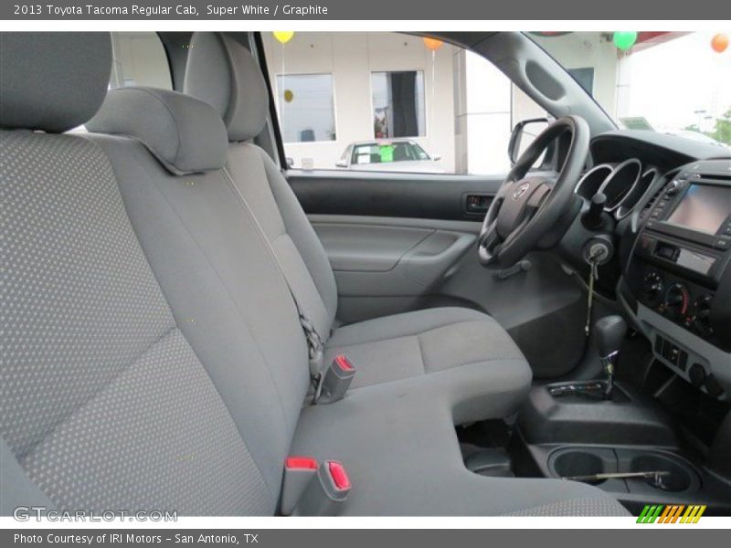 Super White / Graphite 2013 Toyota Tacoma Regular Cab