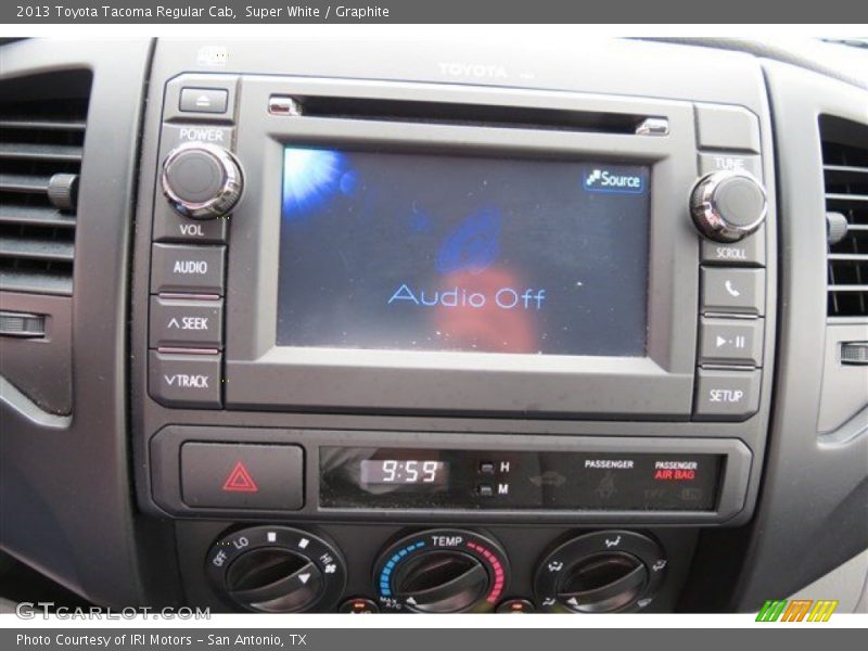 Super White / Graphite 2013 Toyota Tacoma Regular Cab