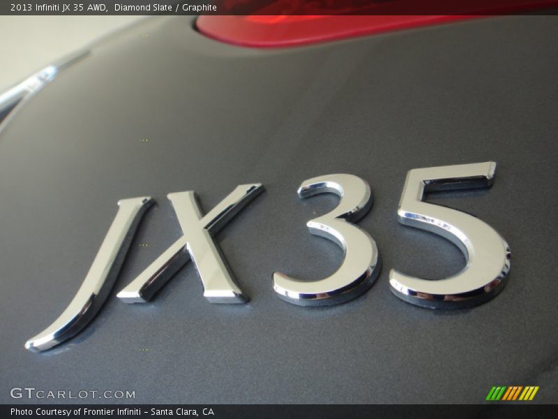 Diamond Slate / Graphite 2013 Infiniti JX 35 AWD