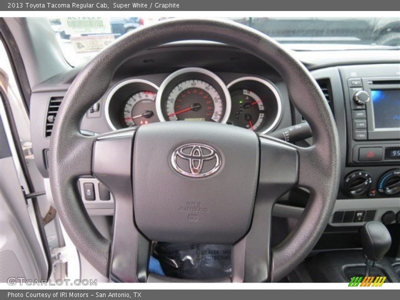 Super White / Graphite 2013 Toyota Tacoma Regular Cab