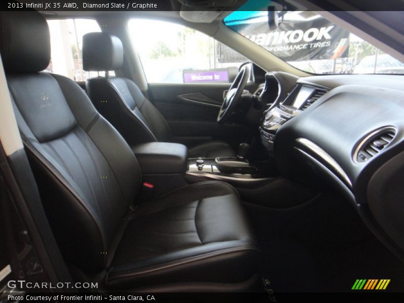 Diamond Slate / Graphite 2013 Infiniti JX 35 AWD