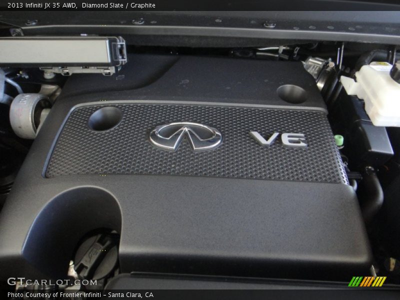 Diamond Slate / Graphite 2013 Infiniti JX 35 AWD