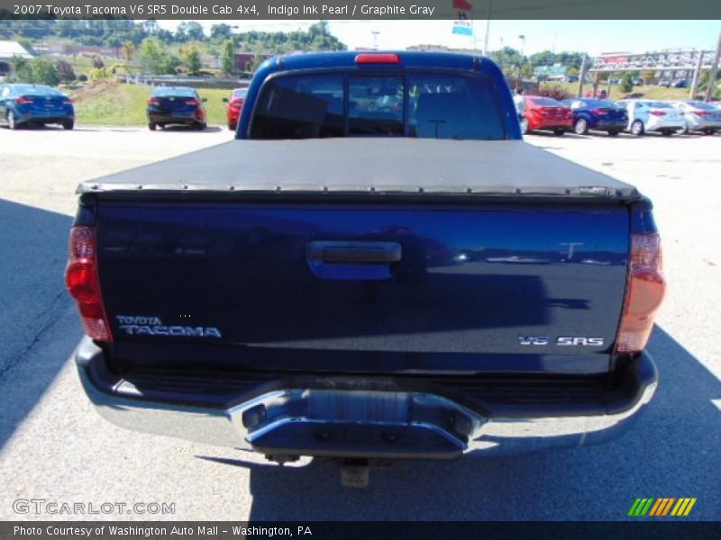 Indigo Ink Pearl / Graphite Gray 2007 Toyota Tacoma V6 SR5 Double Cab 4x4