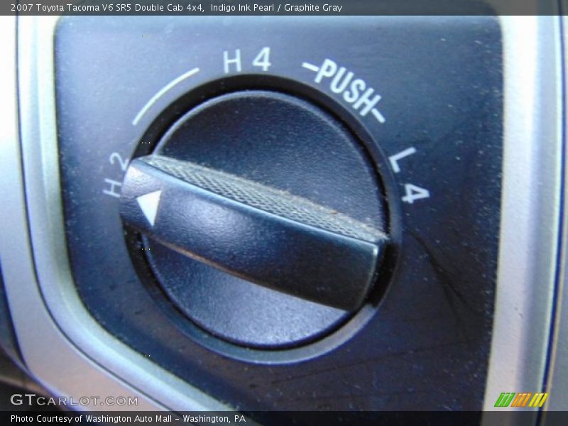 Indigo Ink Pearl / Graphite Gray 2007 Toyota Tacoma V6 SR5 Double Cab 4x4