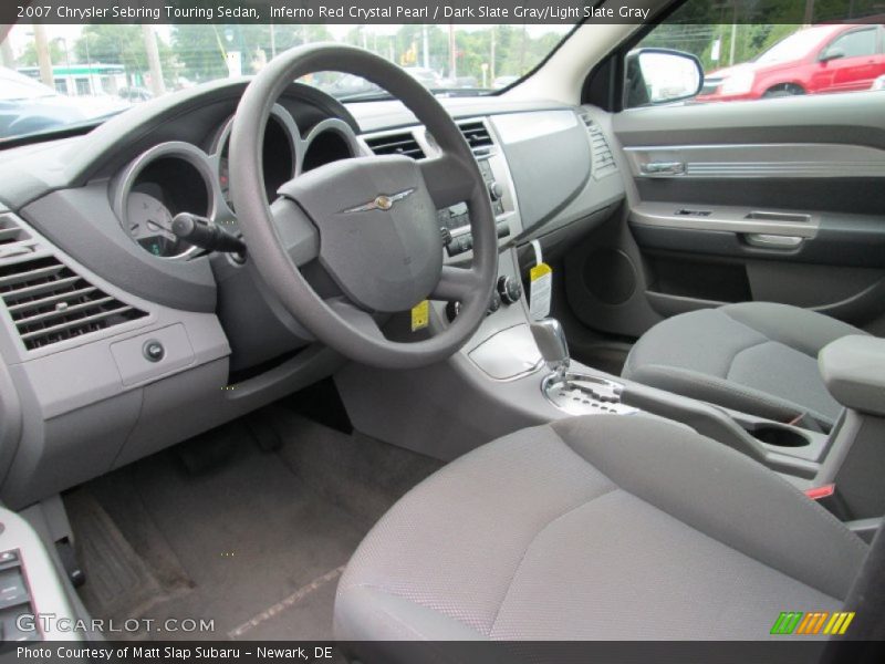 Inferno Red Crystal Pearl / Dark Slate Gray/Light Slate Gray 2007 Chrysler Sebring Touring Sedan
