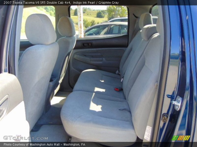Indigo Ink Pearl / Graphite Gray 2007 Toyota Tacoma V6 SR5 Double Cab 4x4