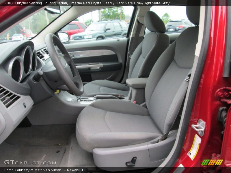 Inferno Red Crystal Pearl / Dark Slate Gray/Light Slate Gray 2007 Chrysler Sebring Touring Sedan