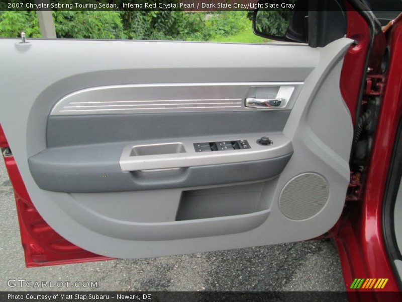 Inferno Red Crystal Pearl / Dark Slate Gray/Light Slate Gray 2007 Chrysler Sebring Touring Sedan