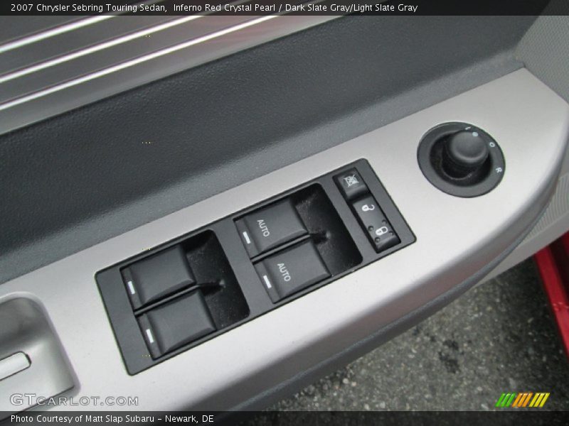 Inferno Red Crystal Pearl / Dark Slate Gray/Light Slate Gray 2007 Chrysler Sebring Touring Sedan