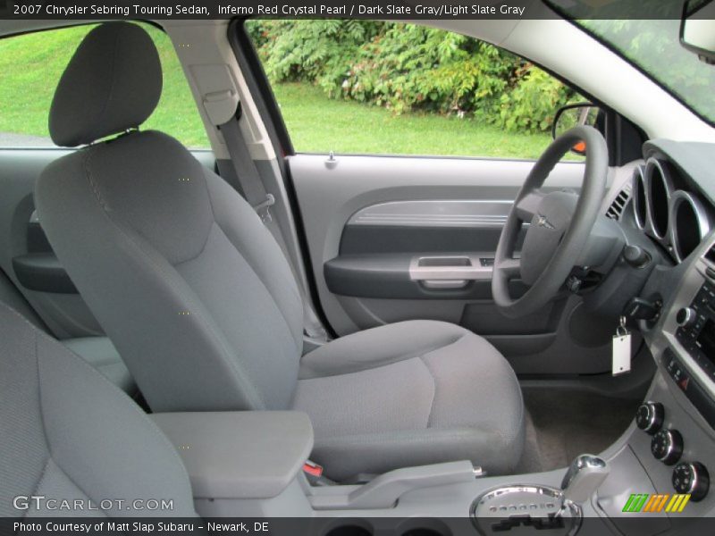 Inferno Red Crystal Pearl / Dark Slate Gray/Light Slate Gray 2007 Chrysler Sebring Touring Sedan