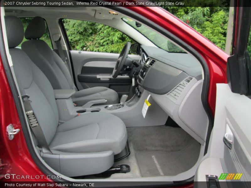 Inferno Red Crystal Pearl / Dark Slate Gray/Light Slate Gray 2007 Chrysler Sebring Touring Sedan