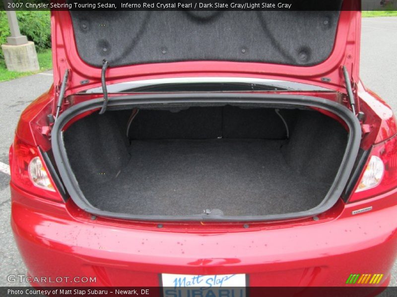 Inferno Red Crystal Pearl / Dark Slate Gray/Light Slate Gray 2007 Chrysler Sebring Touring Sedan
