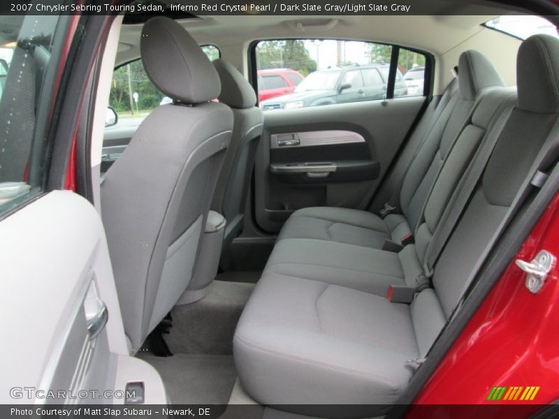 Inferno Red Crystal Pearl / Dark Slate Gray/Light Slate Gray 2007 Chrysler Sebring Touring Sedan