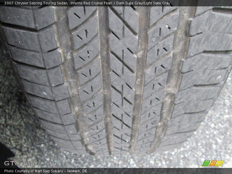 Inferno Red Crystal Pearl / Dark Slate Gray/Light Slate Gray 2007 Chrysler Sebring Touring Sedan