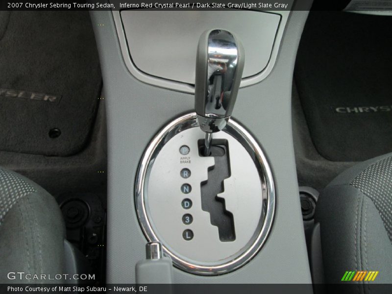 Inferno Red Crystal Pearl / Dark Slate Gray/Light Slate Gray 2007 Chrysler Sebring Touring Sedan