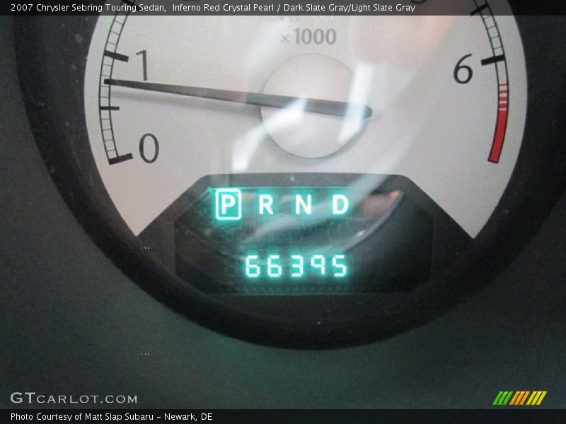 Inferno Red Crystal Pearl / Dark Slate Gray/Light Slate Gray 2007 Chrysler Sebring Touring Sedan